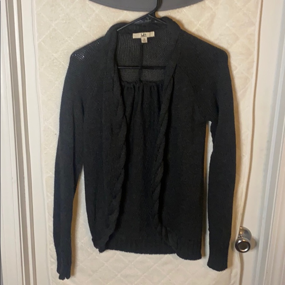 YA Braided Cardigan